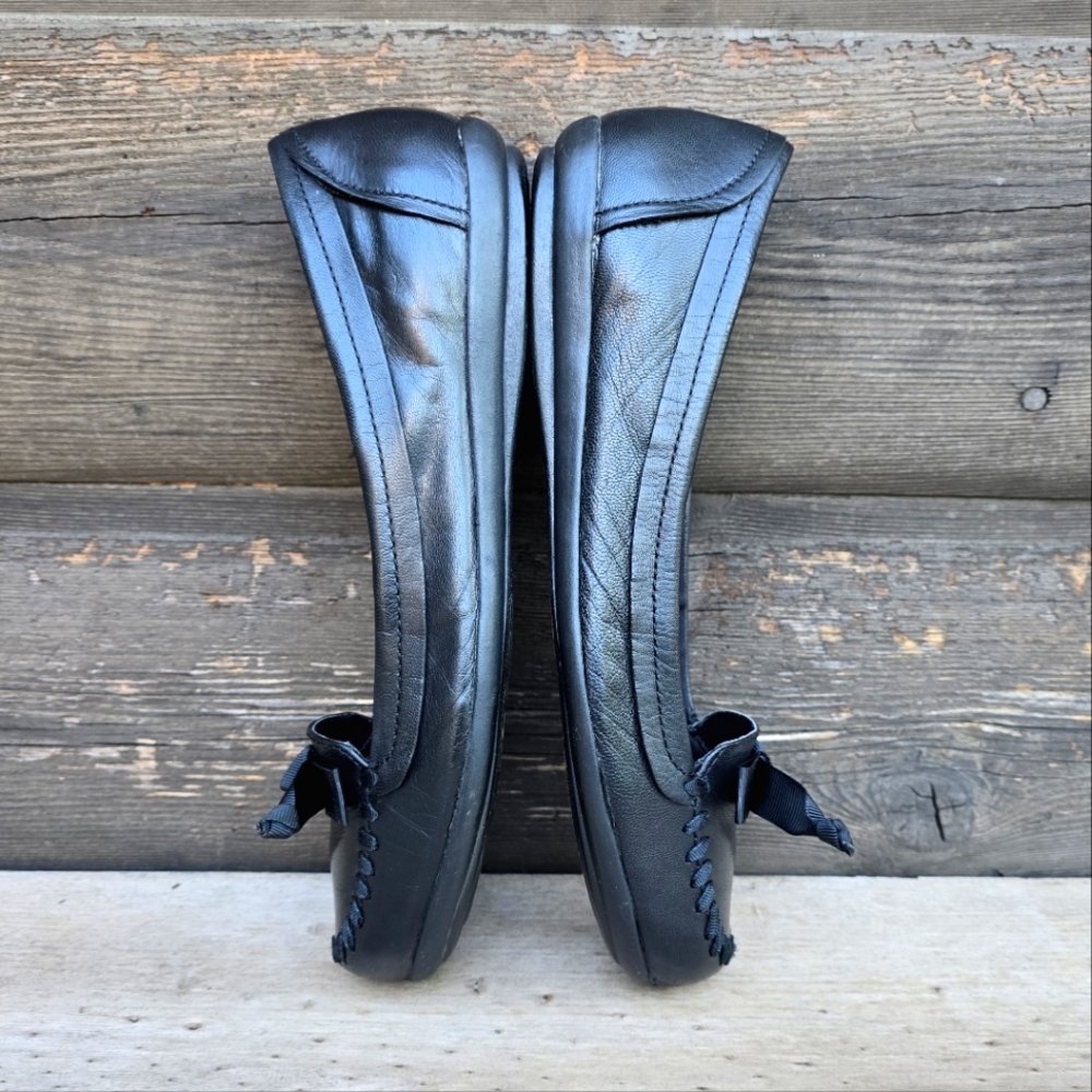 BareTraps Camara Y2K Feminine Minimalist Leather Ribbon Comfort Ballet Flats 10M - Picture 11 of 16